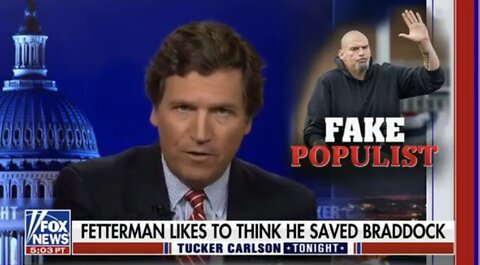 Tucker Carlson Rips Pennsylvania Lt. Gov. John Fetterman’s Policies