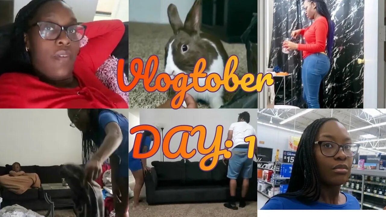 Vlogtober 2023 Day :1 We got a 🐇 | Oyster Party Blender | Clean With Me | DITL of a SAHM