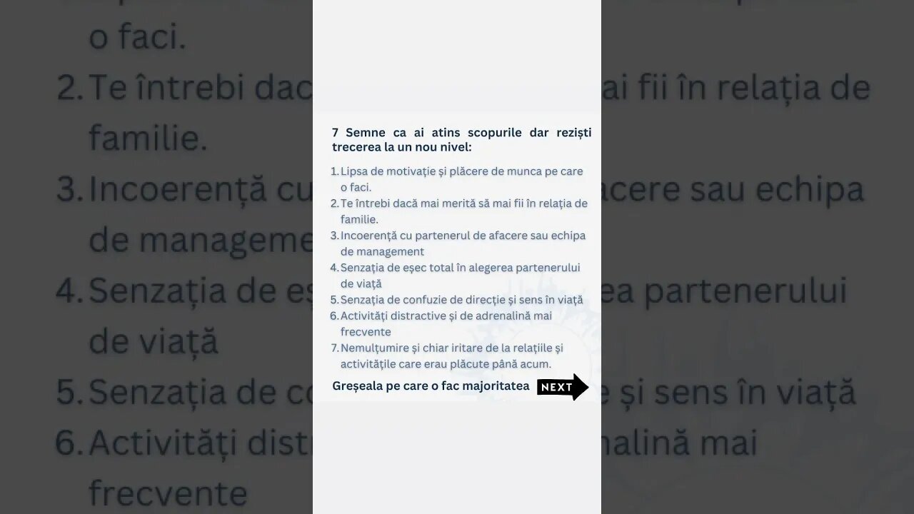 Satisfacție de la scopurile atinse