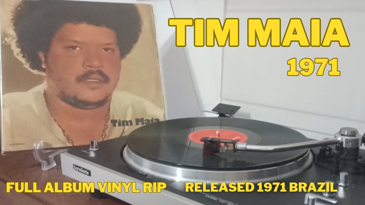 Tim Maia 2 - FULL ALBUM VINYL RIP - RELEASE 1971 BRAZIL