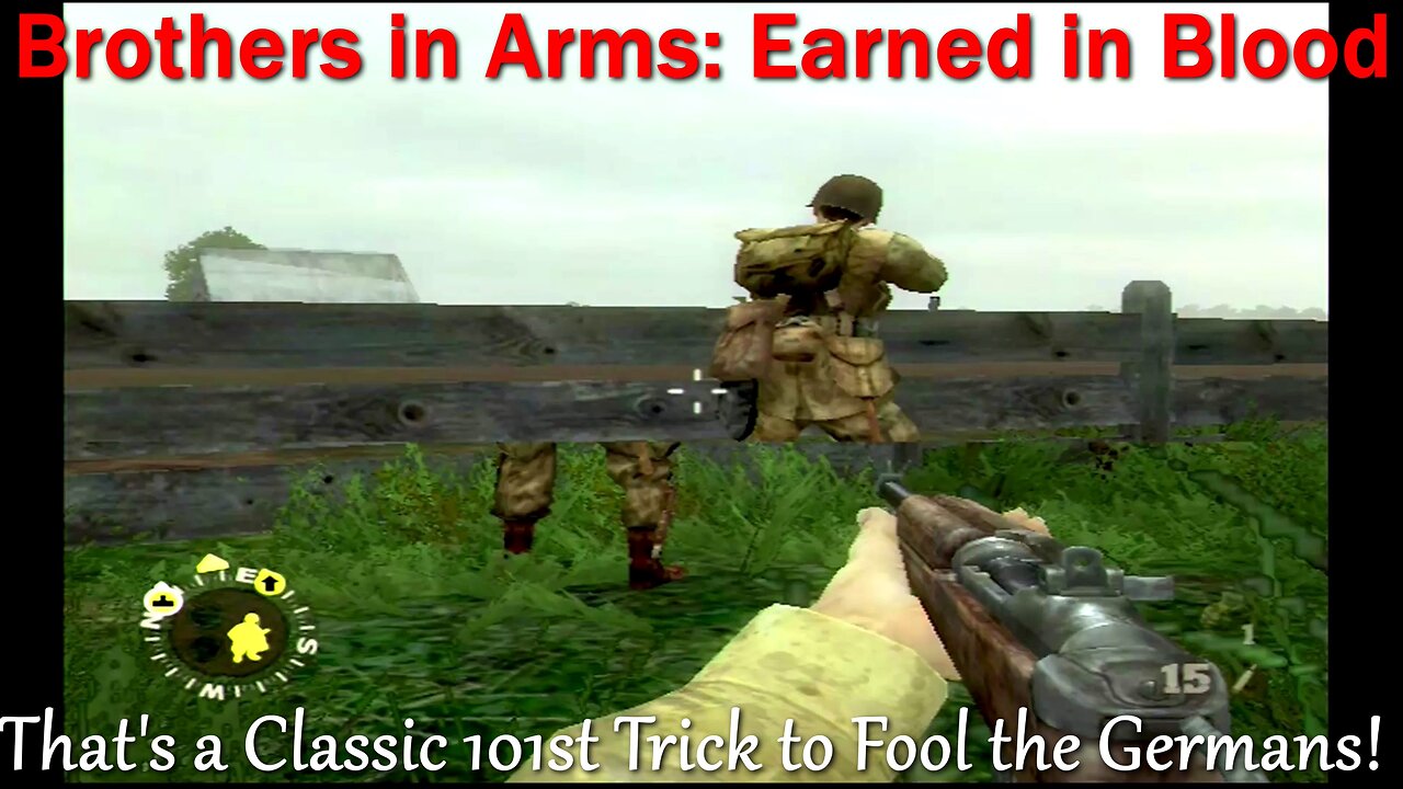 Brothers in Arms: Earned in Blood- OG Xbox- With Commentary- Three Patrol Action