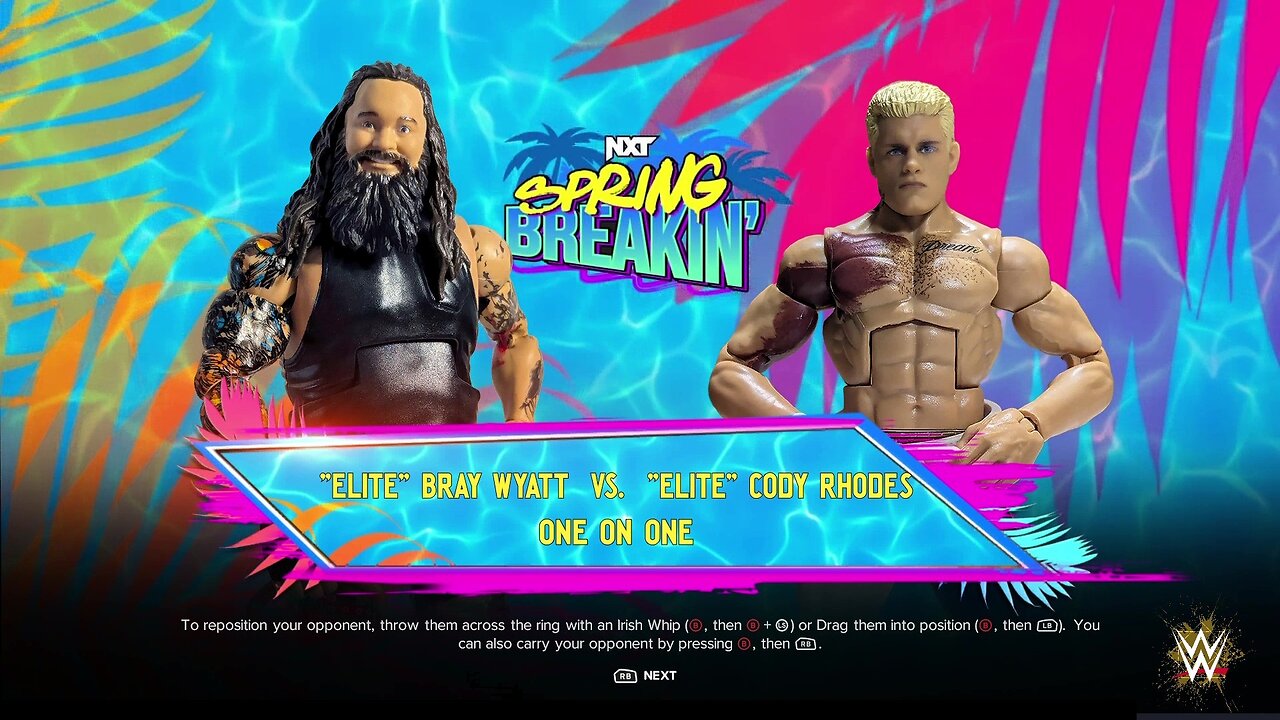 WWE 2k24 Elite Bray Wyatt vs Elite Cody Rhodes