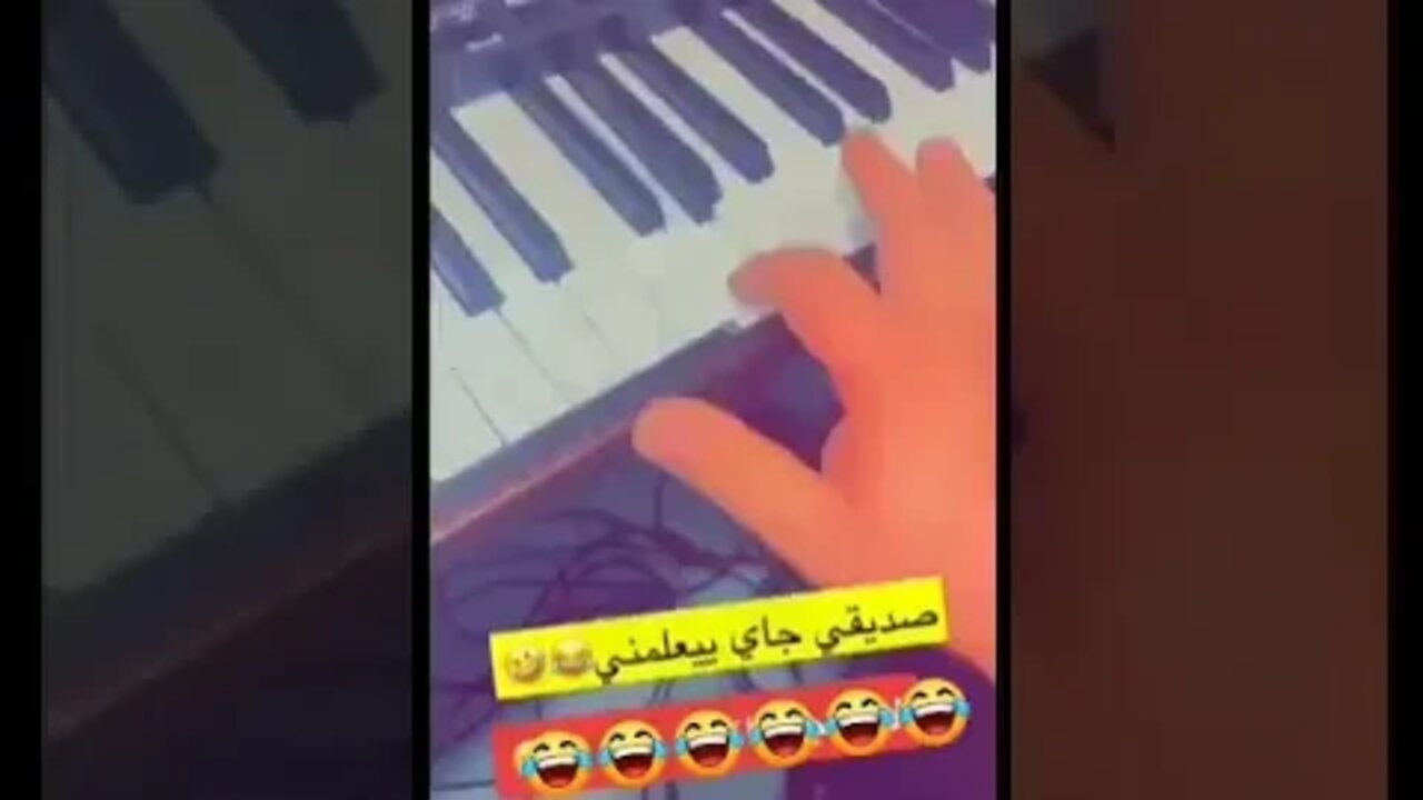 صاحبه بيعلمه الاورج شوفه عمل ايه 😄