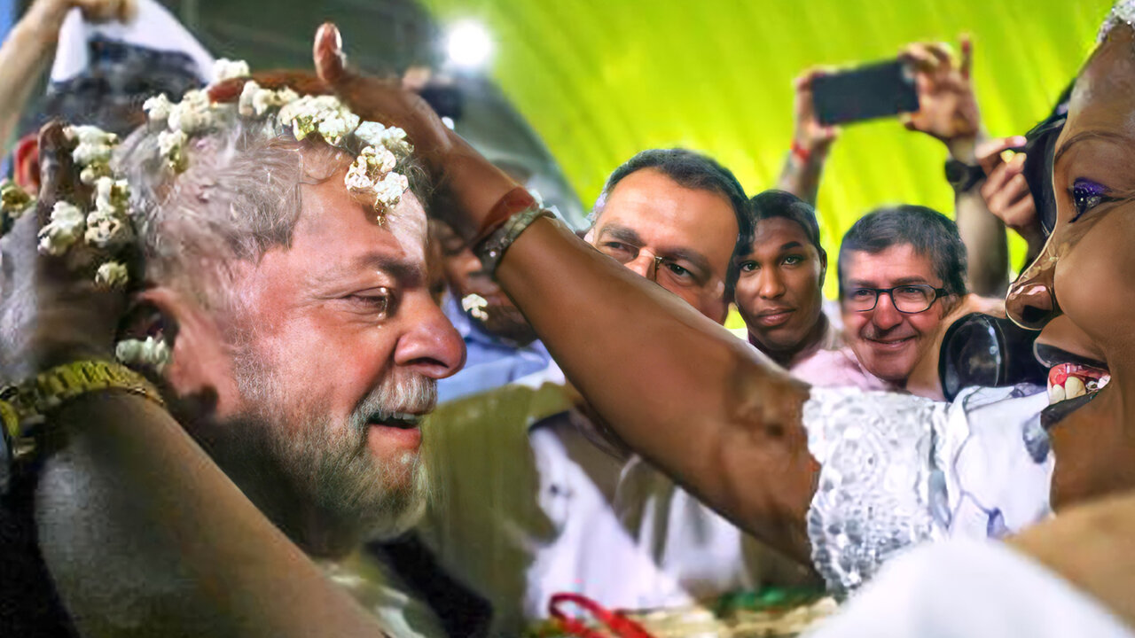 LULA é benzido em ritual e confessa: "converso com muita gente das religiões das matrizes africanas"