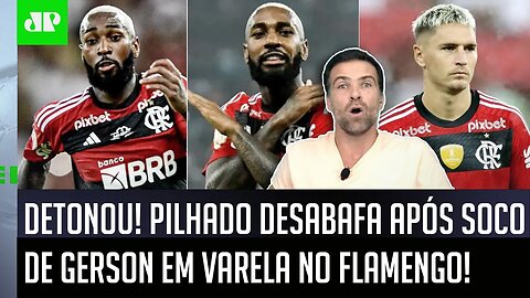 DESABAFOU! "O FLAMENGO VIROU UFC! É UMA ZONA! E isso é CULPA do..." Pilhado DETONA SOCO de Gerson!
