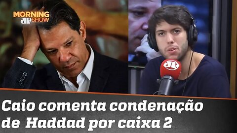 Caio Coppolla comenta condenação de Haddad: “O PT não ganhou nada sem trapacear”