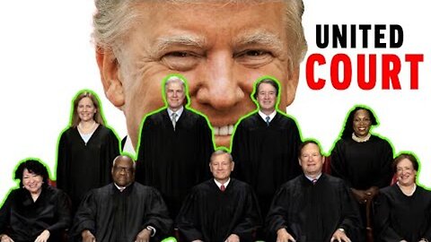 MASSIVE DECISION FOR TRUMP - SCOTUS 9-0 AGREE HE STAYS ON BALLOT