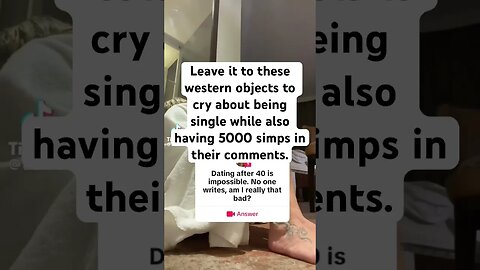 Even The Lonely Objects Won’t Date Their Comment Section S!MPs