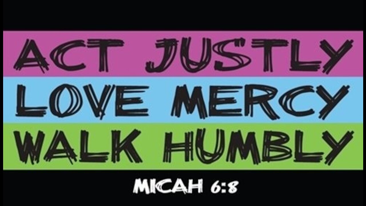 Walk Humbly with Your Elohim