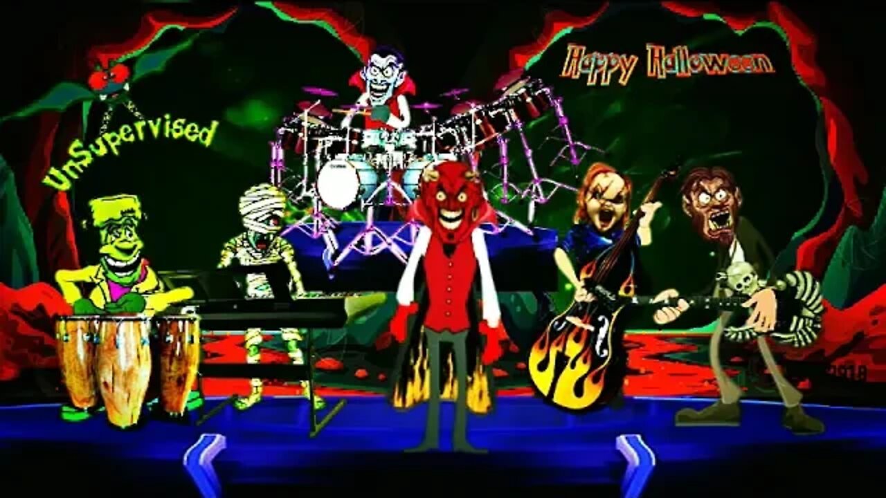 Sympathy for the UnSupervised Happy Halloween