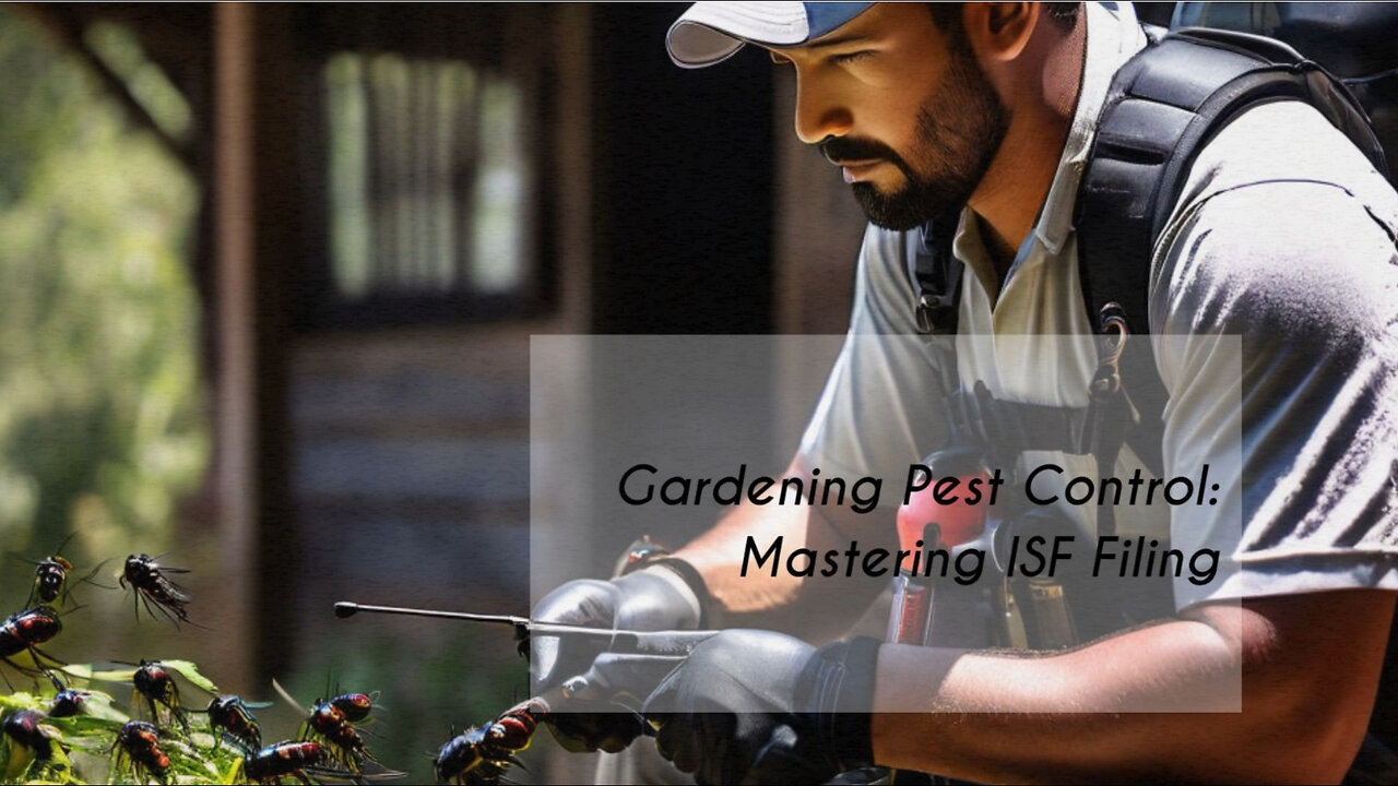 ISF Filing for Gardening and Pest Control: The Essential Guide to Smooth Imports