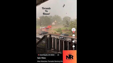 Tornado Destroys HOUSE 🏠 🌪️
