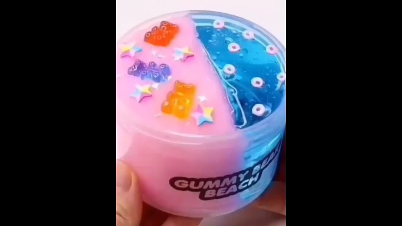 Playing with slime is very fun