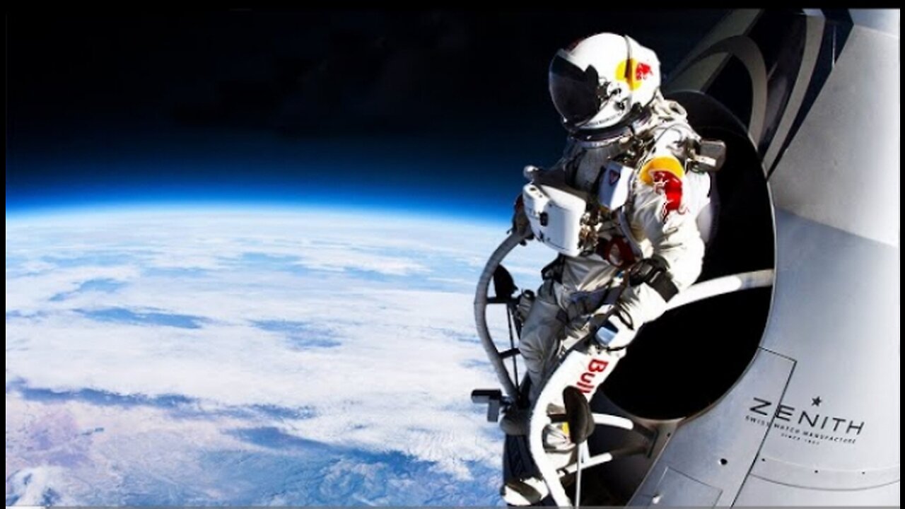 I Jumped From Space ( World Record 😯 Supersonic Freefall )