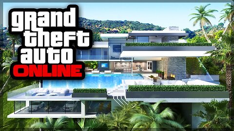 GTA 5 MANSIONS - NEW UPDATE DLC GARAGE INTERIOR! (GTA 5 ONLINE)
