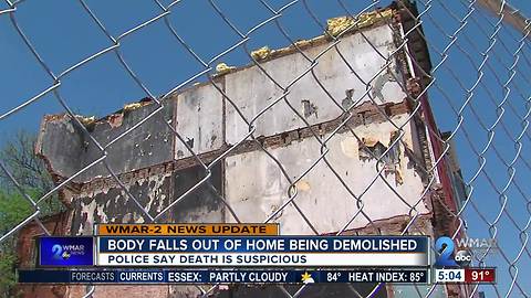 Police: body found in vacant a suspicious death