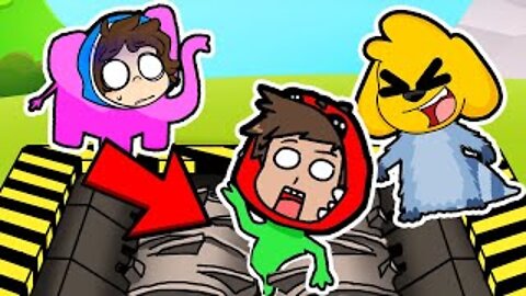 NO TE CAIGAS en la TRITURADORA MORTAL MIKECRACK en ULTIMATE CHICKEN HORSE
