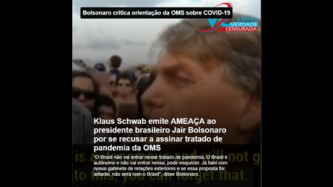 Pressão, agora vão por o pê na porta pra ver se você sede, ou vamos acreditar que não é uma mentira apos reunião em Davos?