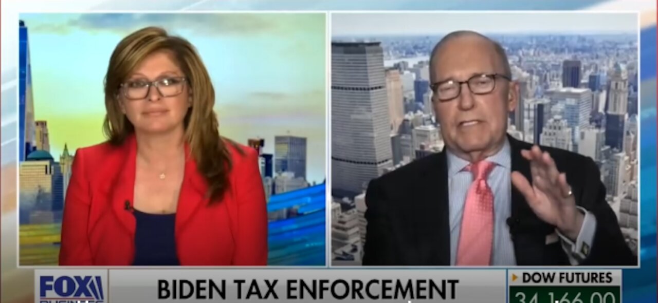 Kudlow, Bartiromo on Biden's IRS plan creating 'Big Brother' concerns-1579