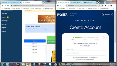 How To Make Money For Free Viewing Paid To Click Adverts At Sueldito And Withdraw At Payeer