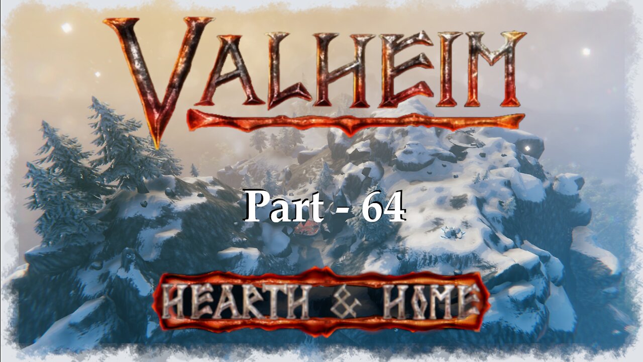 Building A Land Wall | Valheim | Part 64