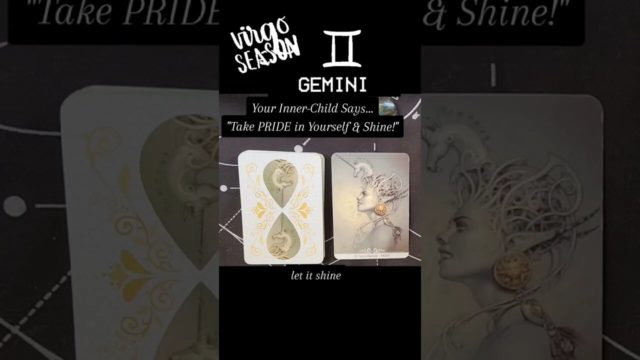 ♊ GEMINI'S B Proud! #gemini #tarot #shorts #zodiacsign