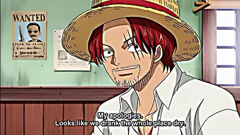 THIS SCENE 😍 luffy x shank