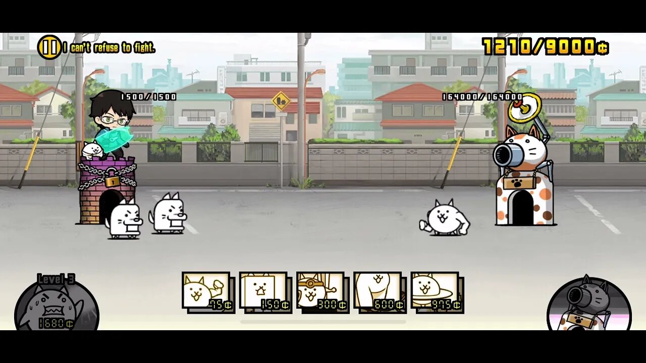 The Battle Cats - Battle! Tamakoma Second’s Leader - I can’t refuse to fight.