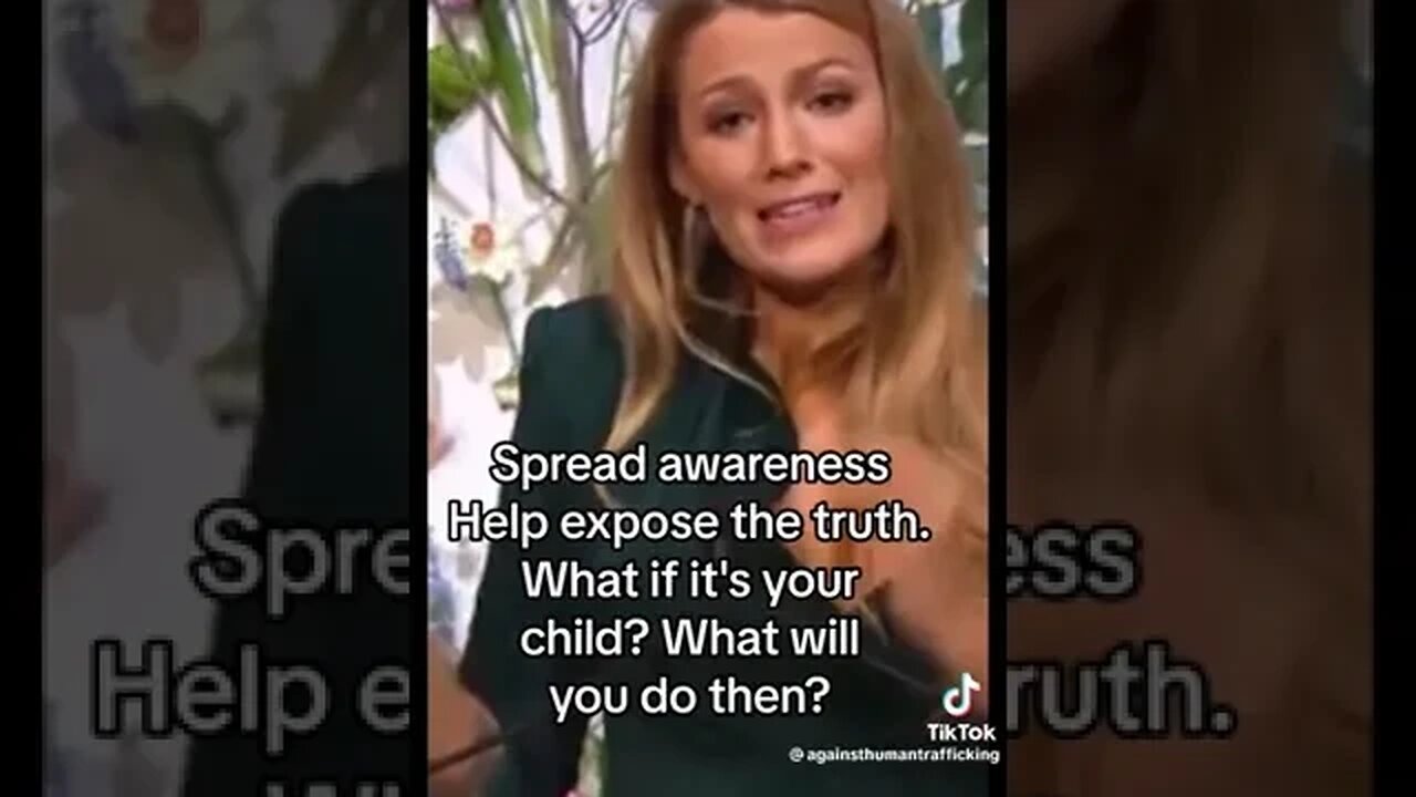 Blake Lively Gets Emotional Talking About Child Trafficking