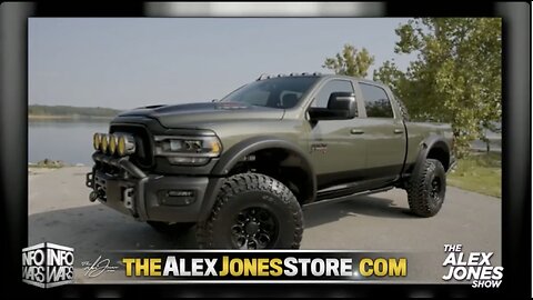 The Alex Jones Store Raffle Winner Announced— Given RAM Truck & $10,000 Cash LIVE On-Air