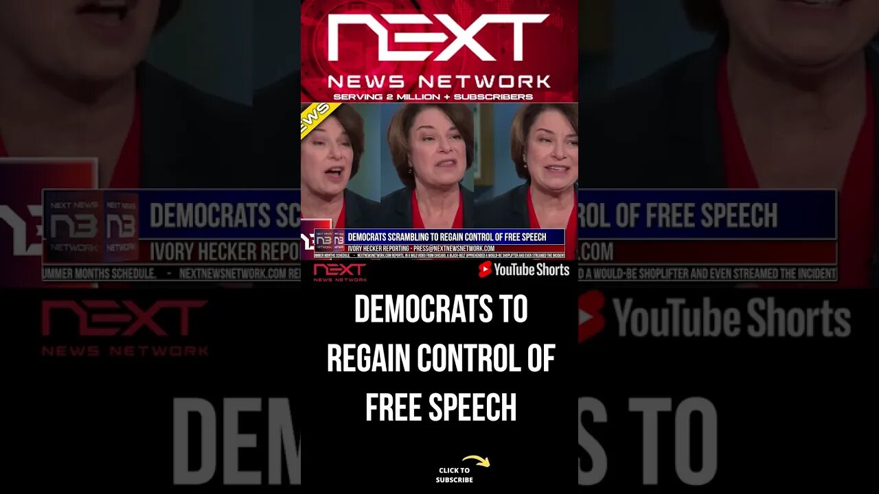 Democrats SCRAMBLING to Regain Control of Free Speech #shorts