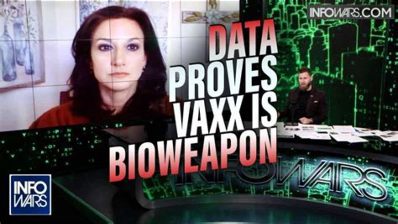 Pfizer Whistleblower Warns New Data Proves Vaccine Is Bioweapon