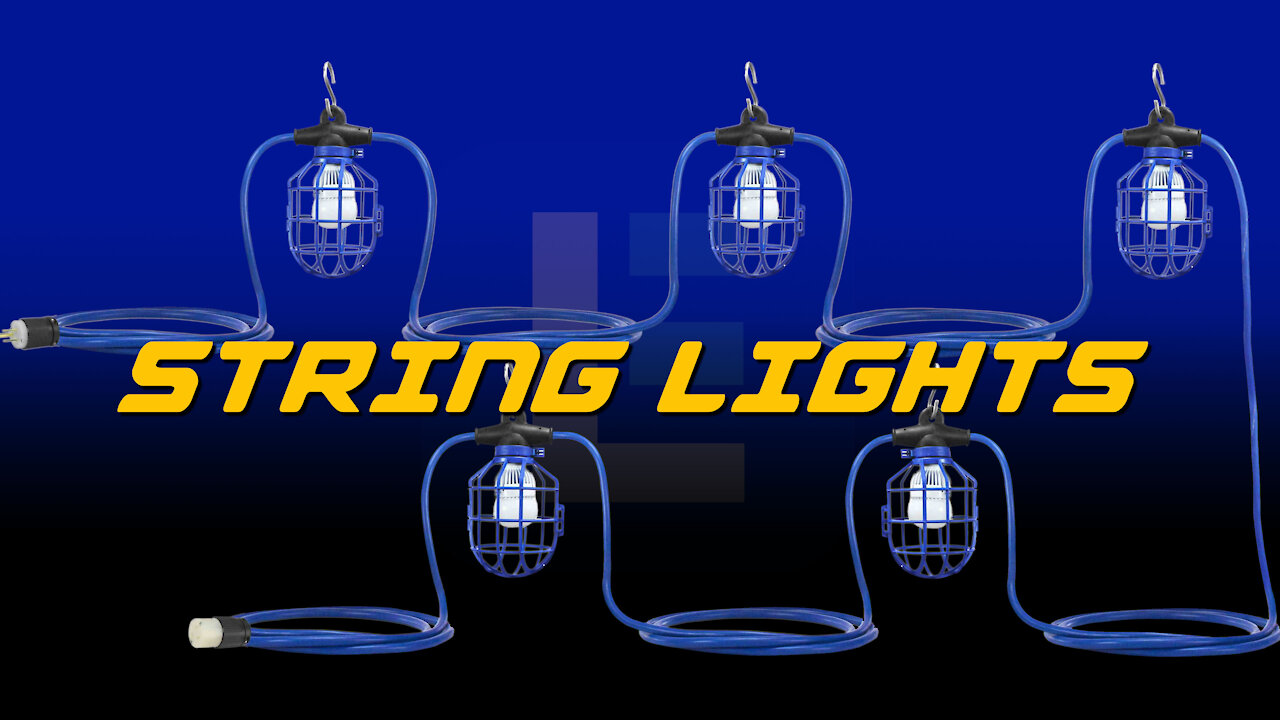 String Lights for Mining, Tunnels & Industrial Needs!