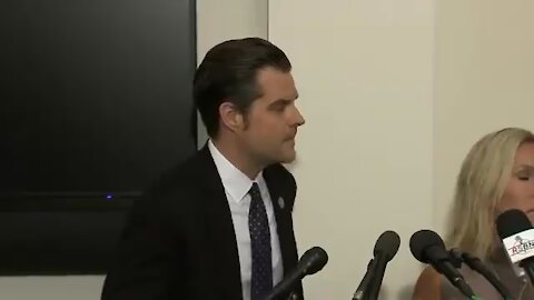 Matt Gaetz Discusses Federal Entrapment