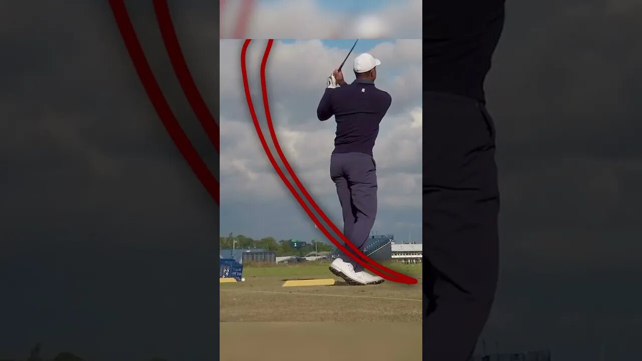 These Swing Tracers Doesn't Do Tiger's Swing Justice| Golf Essentials #golf #golfessentials #shorts