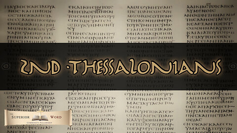 2 Thessalonians 3:7-10 (If Anyone Will Not Work, neither Shall He Eat)