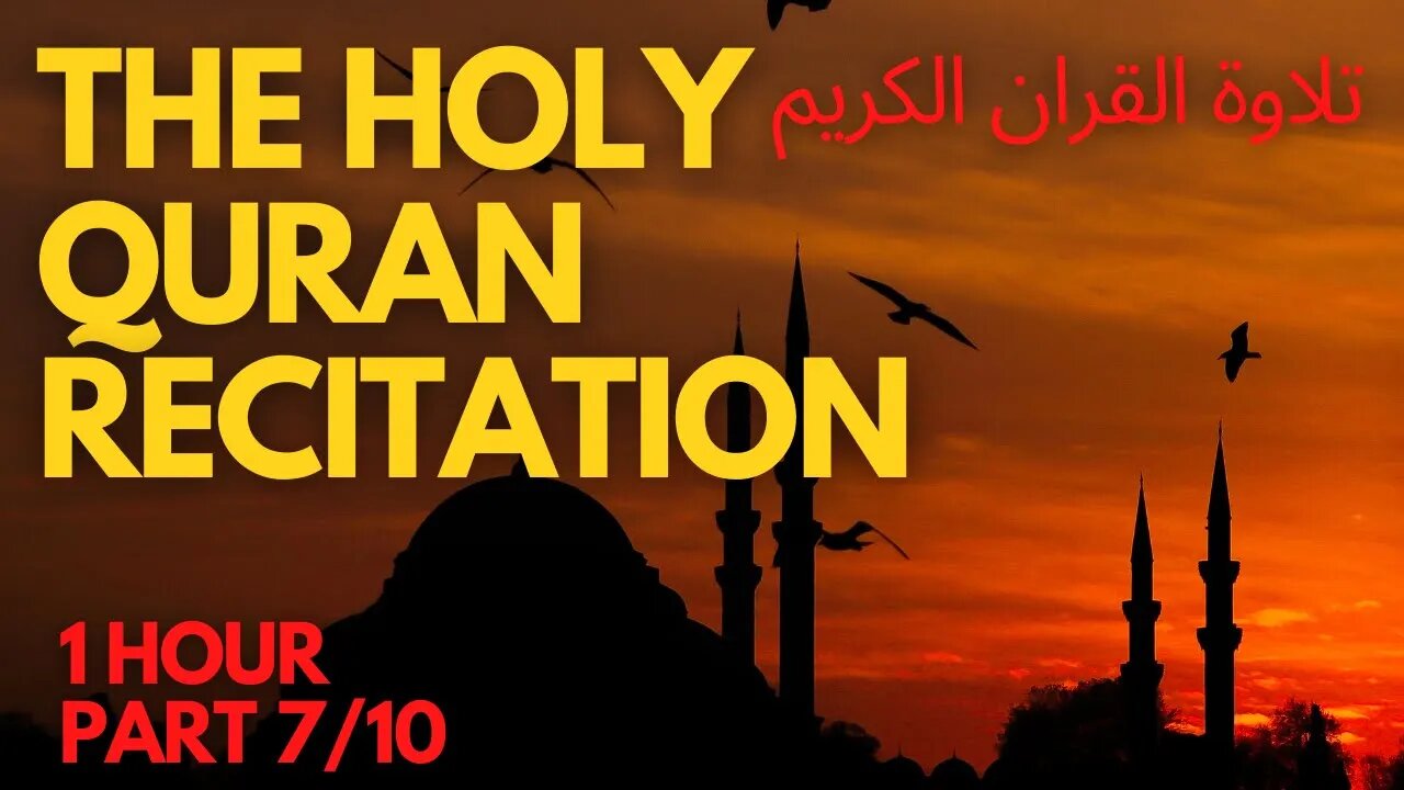 THE HOLY QURAN RECITATION تلاوة القران الكريم Part 7/10 2023