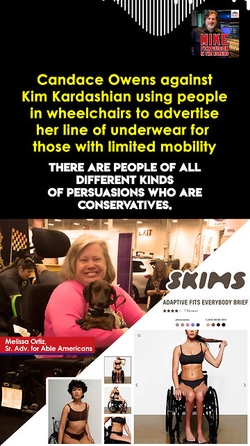 Candace Owens Against Disabled Underwear Models