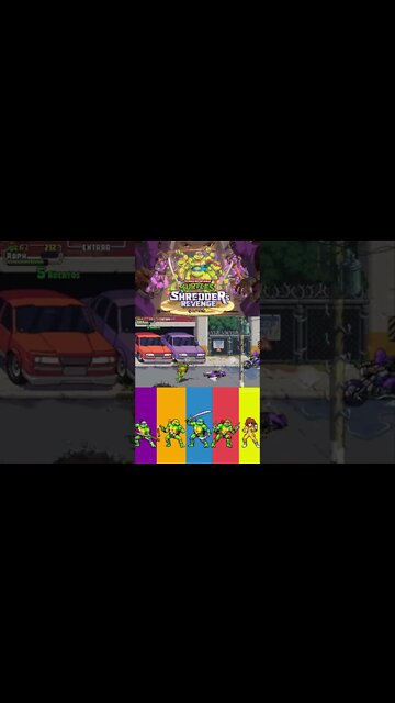 TARTARUGAS NINJAS SHORTS #11 - FASE 2