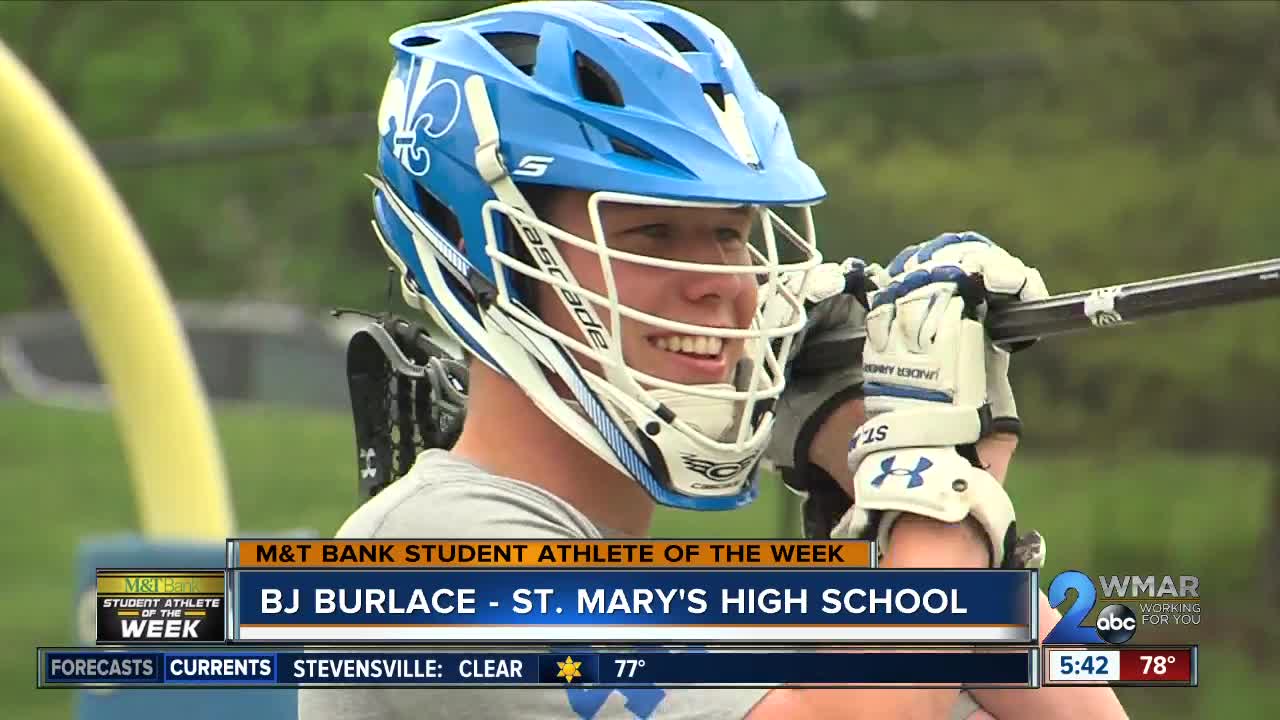 Student Athlete of the Week - BJ Burlace