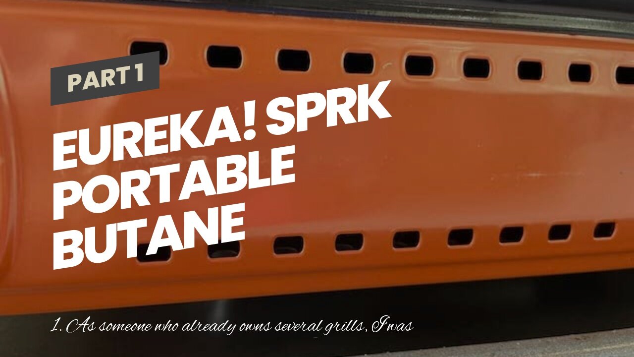 Eureka! SPRK Portable Butane Camping Grill