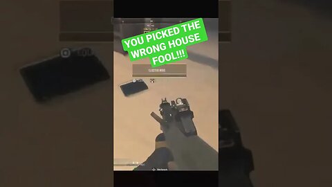 YOU PICKED THE WRONG HOUSE FOOL!!! Subscribe for more #warzone2 #resurgence #shorts