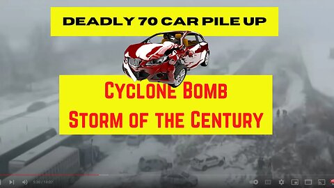 EPIC Cyclone Bomb Storm Hit America