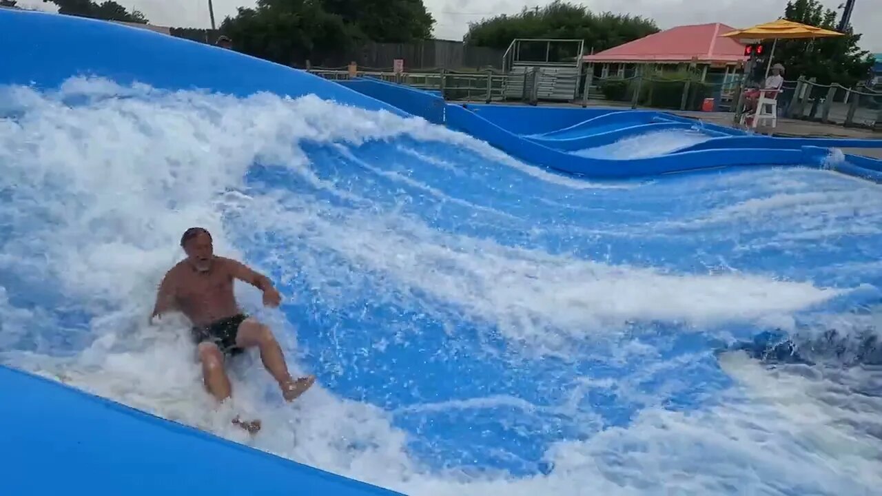 flowrider - Todd - 9 at Soak City, Kings Island