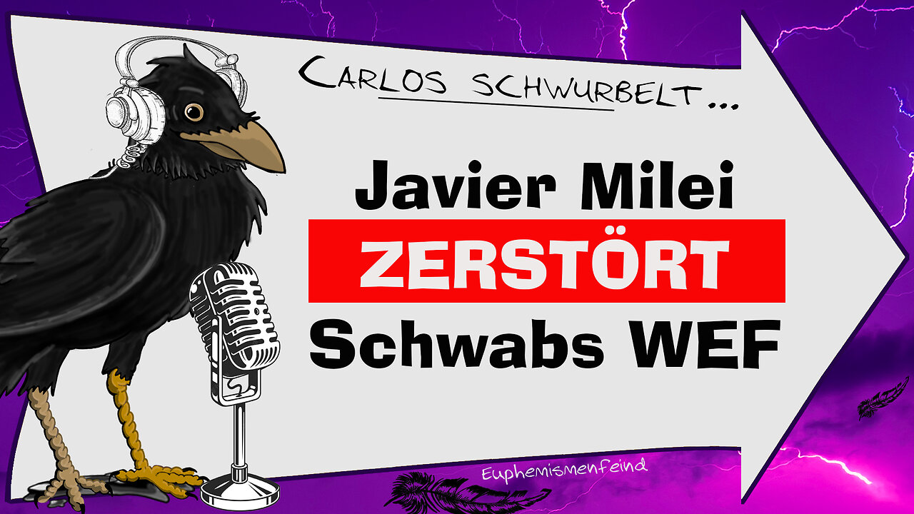 Milei ZERSTÖRT Klaus Schwabs WEF! #WEF #davos #milei