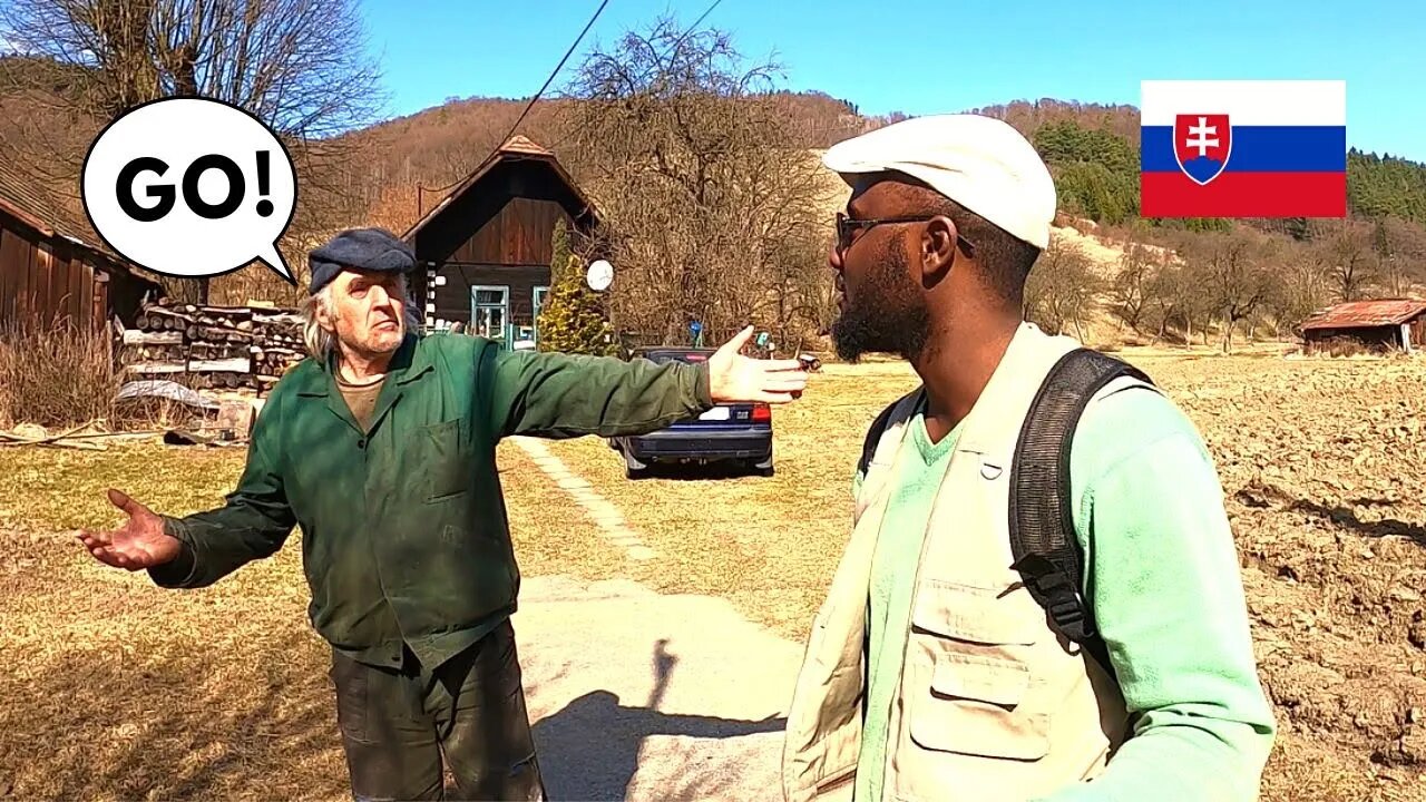 How Do Slovak Villagers Treat Black Foreigner (Social Experiment) 🇸🇰