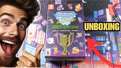 Unboxing And Giveaway: Deluxe Set Of Nintendo World Championship Nes Edition!