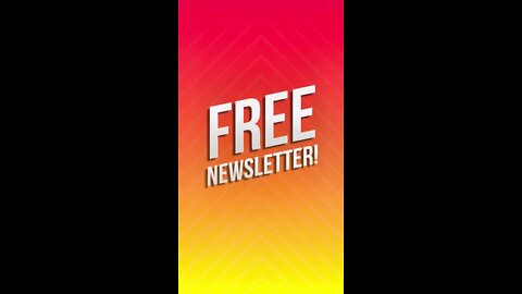 Free Newsletter - Why wouldn’t you check it out? 👆