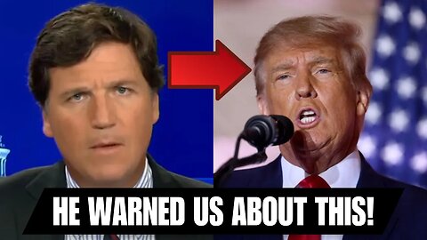 Time is running out for the WEST! TRUMP PREDICTED THIS?