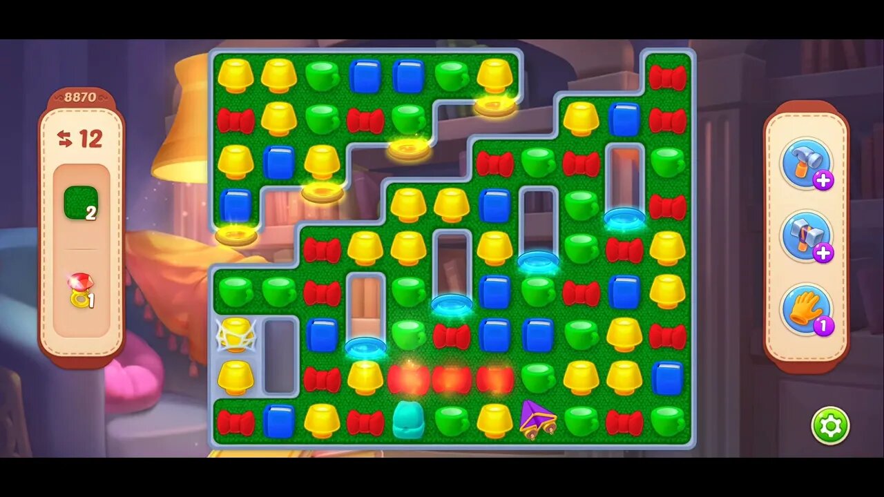 Playrix Homescapes Gameplay Walkthrough Level 8870